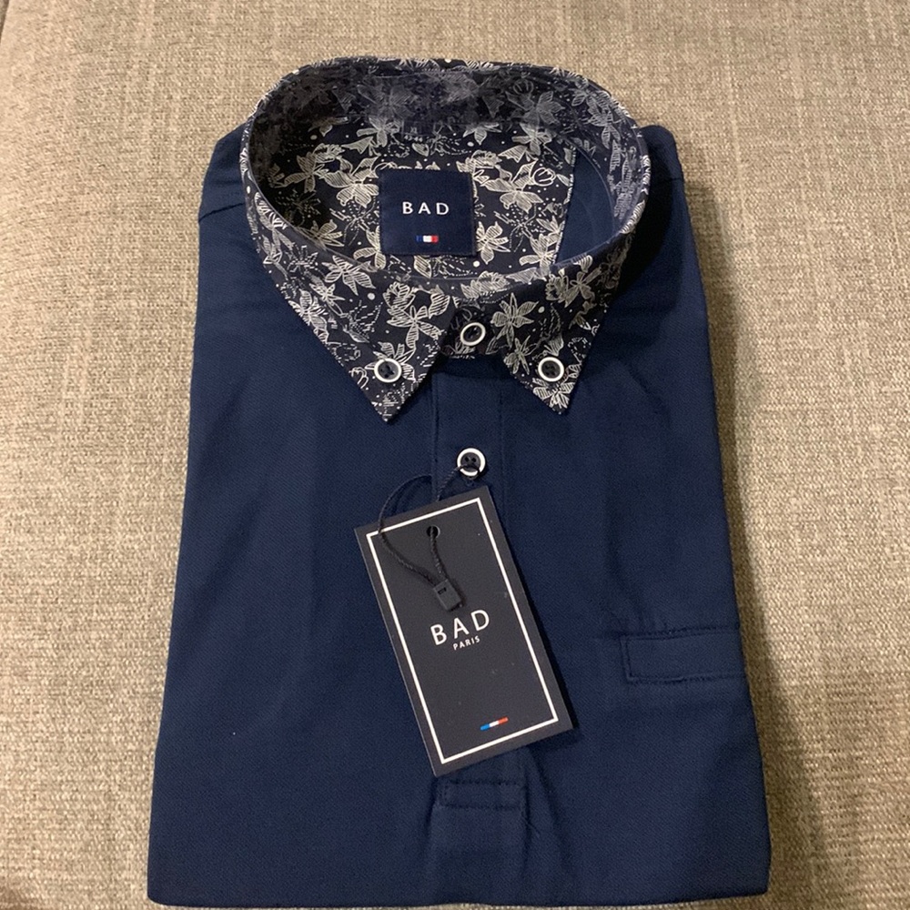 Brand new men shirt navy color